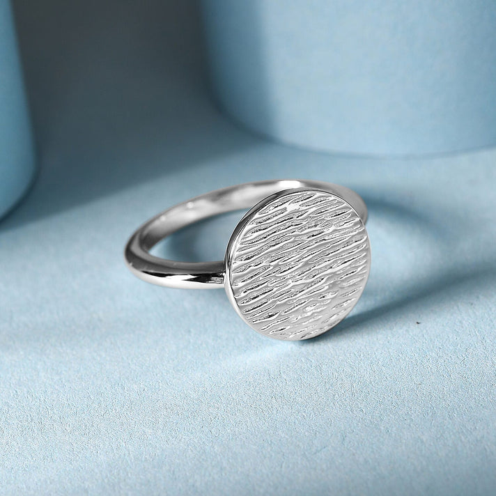 RACHEL GALLEY Ocean Collection Rhodium Plated Sterling Silver Ring 3861253 1