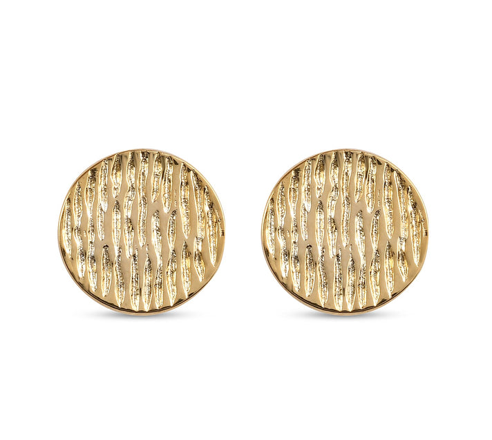 RACHEL GALLEY Ocean Collection - Yellow Gold Overlay Sterling Silver Earrings (with Push Back) 3861302 1