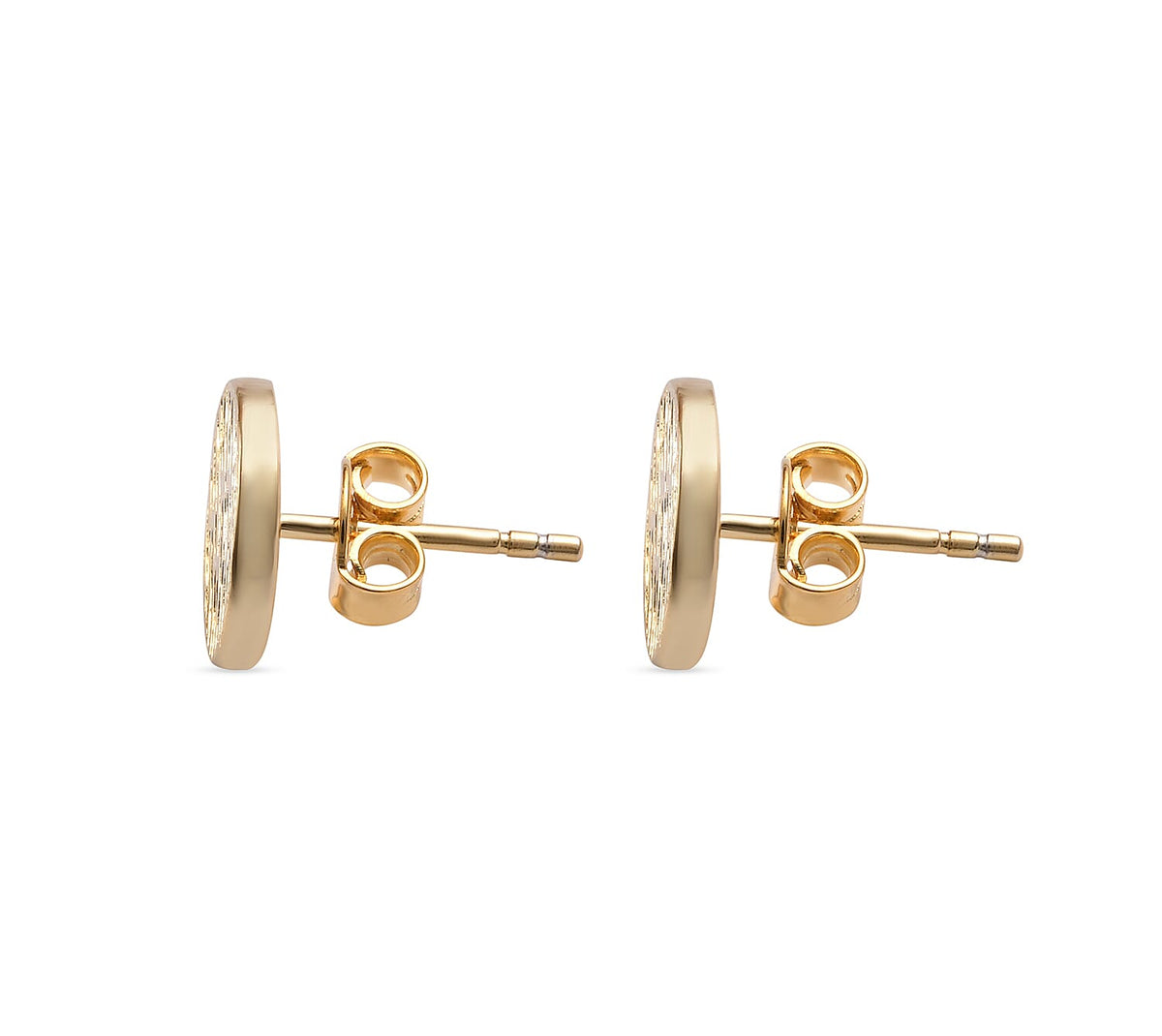RACHEL GALLEY Ocean Collection - Yellow Gold Overlay Sterling Silver Earrings (with Push Back) 3861302 3