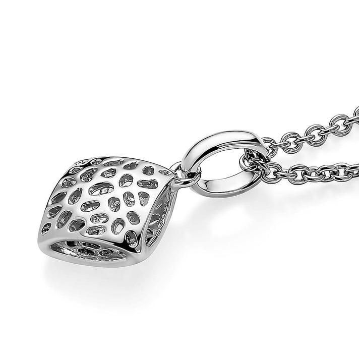 RACHEL GALLEY - Platinum Overlay Sterling Silver Pendant with Chain (Size 30), Silver Wt. 8.67 Gms 3881783 2