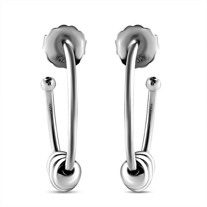RACHEL GALLEY Rhodium Overlay Sterling Silver Earring, 6.82 Gms 3827285 1