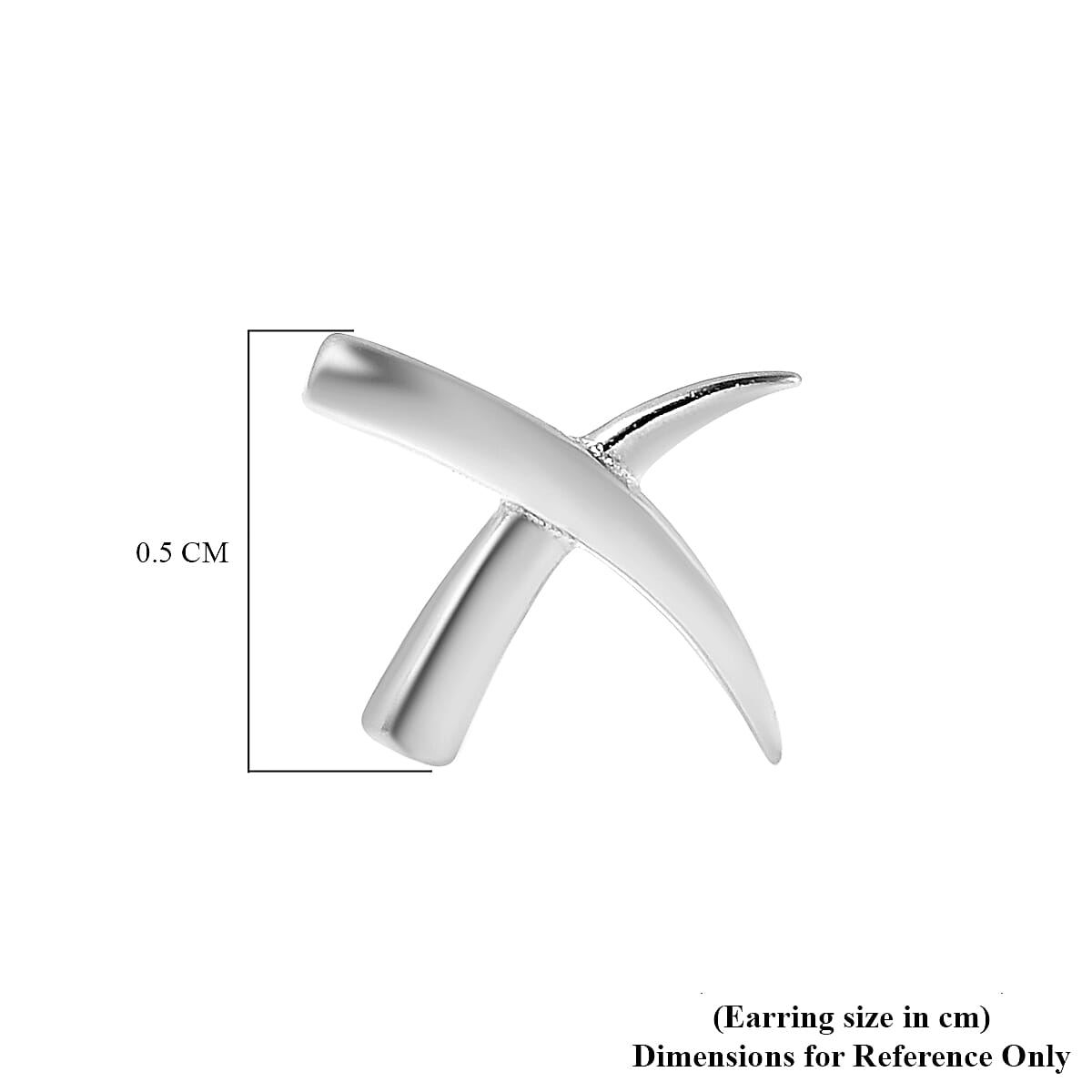 RACHEL GALLEY Rhodium Overlay Sterling Silver Earrings (with Push Back) 3853661 9