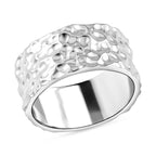 RACHEL GALLEY Rhodium Overlay Sterling Silver Ring