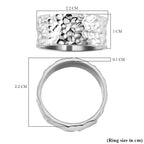 RACHEL GALLEY Rhodium Overlay Sterling Silver Ring