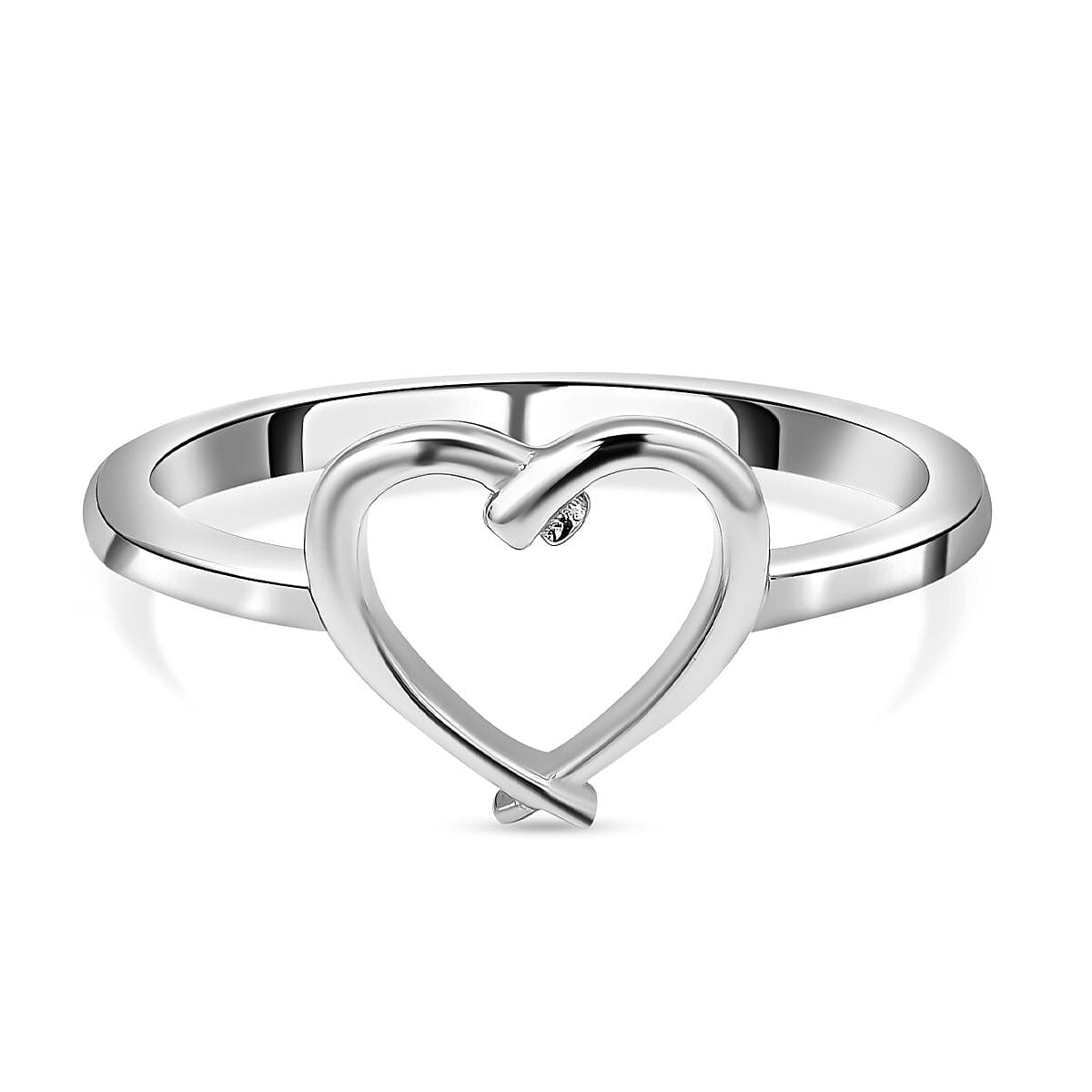 RACHEL GALLEY Rhodium Overlay Sterling Silver Ring 3891112 0