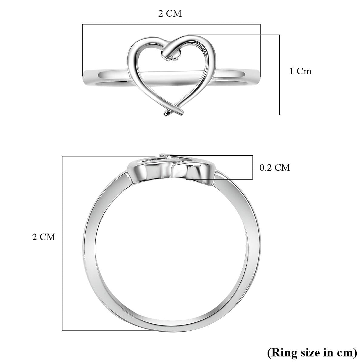 RACHEL GALLEY Rhodium Overlay Sterling Silver Ring 3891112 6
