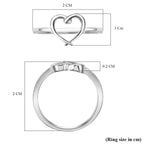 RACHEL GALLEY Rhodium Overlay Sterling Silver Ring