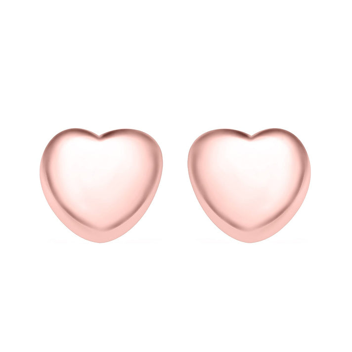 RACHEL GALLEY Rose Gold Overlay Sterling Silver Earrings (with Push Back) 3853764 1