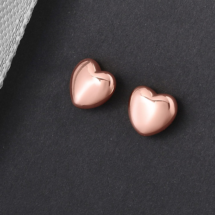 RACHEL GALLEY Rose Gold Overlay Sterling Silver Earrings (with Push Back) 3853764 2