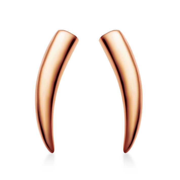 RACHEL GALLEY Rose Gold Overlay Sterling Silver Earrings (with Push Back) 3866213 1
