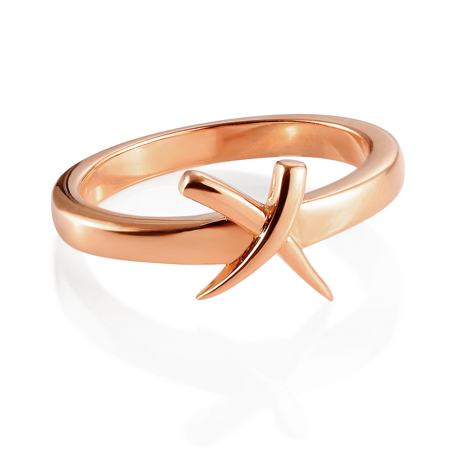RACHEL GALLEY Rose Gold Overlay Sterling Silver Ring 3861446 0