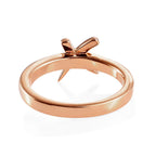 RACHEL GALLEY Rose Gold Overlay Sterling Silver Ring