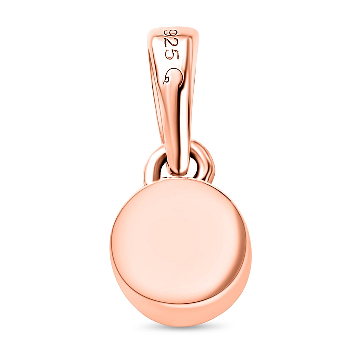 RACHEL GALLEY Ruby Pendant in Vermeil Rose Gold Overlay Sterling Silver 8847761 5