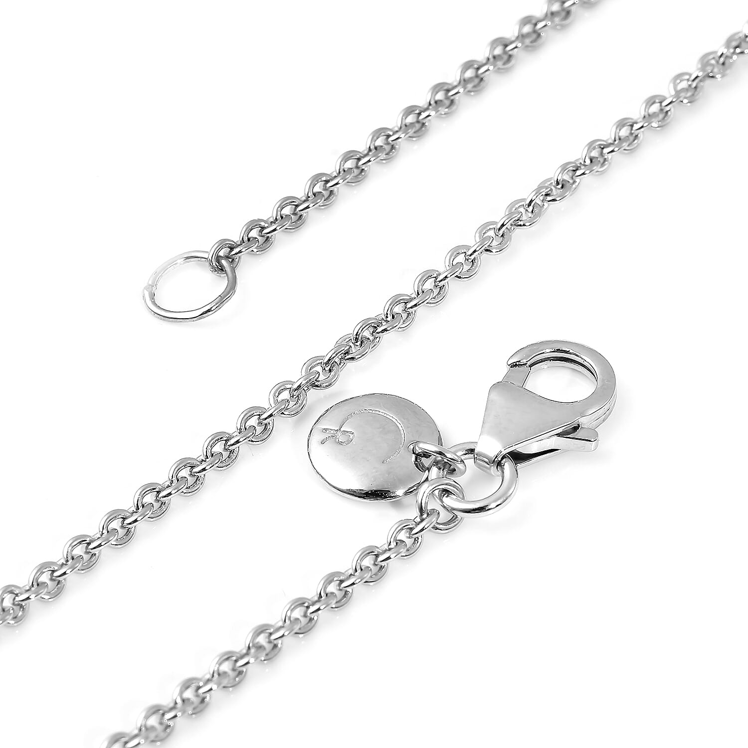 RACHEL GALLEY Tanzanite Lattice Heart Locket Pendant with Chain in Rhodium Plated Silver 20 with Extender 3613559 6