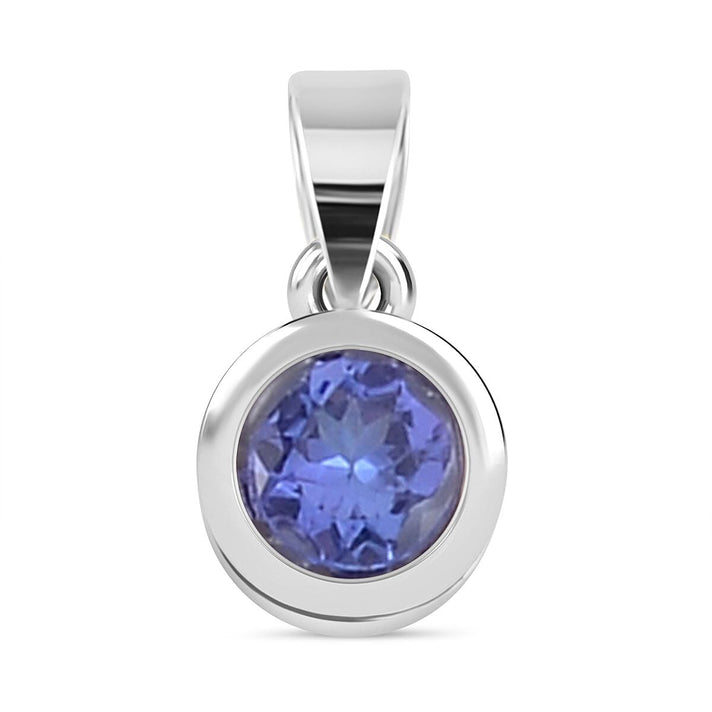 RACHEL GALLEY Tanzanite Pendant in Platinum Overlay Sterling Silver 8847781 1