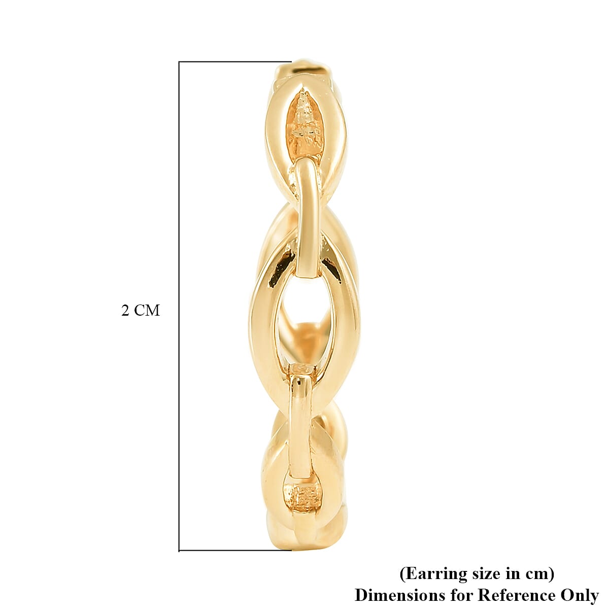RACHEL GALLEY Tesoro Collection Yellow Gold Overlay Sterling Silver Hoop Earrings 3861402 5