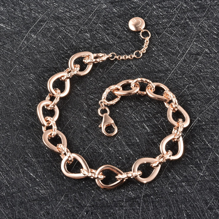 RACHEL GALLEY Vermeil  Rose Gold Plated Sterling Silver Bracelet 15.50 gms 3719057 1