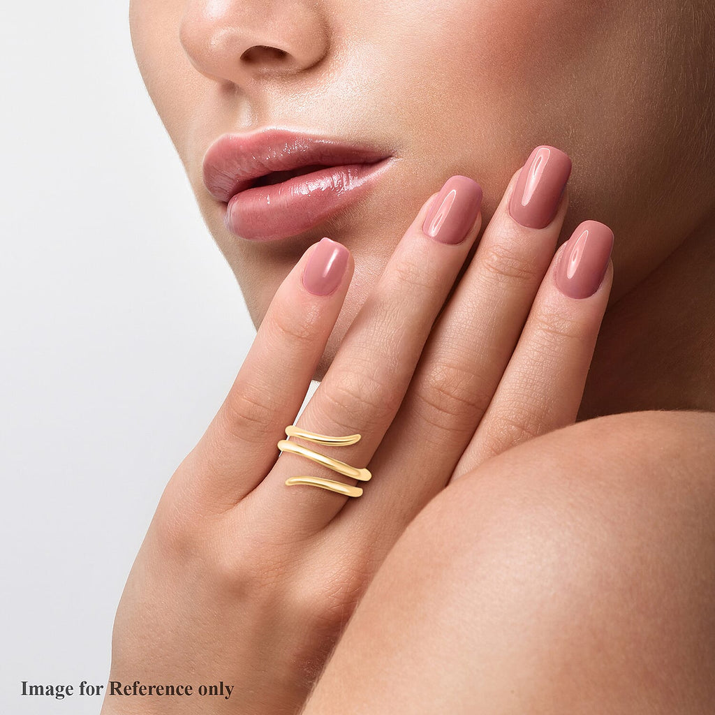 RACHEL GALLEY Vermeil Yellow Gold Overlay Sterling Silver Ring
