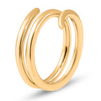 RACHEL GALLEY Vermeil Yellow Gold Overlay Sterling Silver Ring