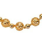 RACHEL GALLEY Yellow Gold Overlay Sterling Silver Bracelet (Size 7) Silver Wt. 15.73 Gms