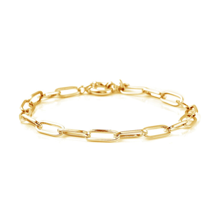 RACHEL GALLEY Yellow Gold Overlay Sterling Silver Bracelet (Size 8), Silver wt. 6.64 Gms 3881745 1