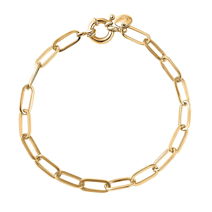 RACHEL GALLEY Yellow Gold Overlay Sterling Silver Bracelet (Size 7.5), Silver wt. 6.36 Gms 3881308 1
