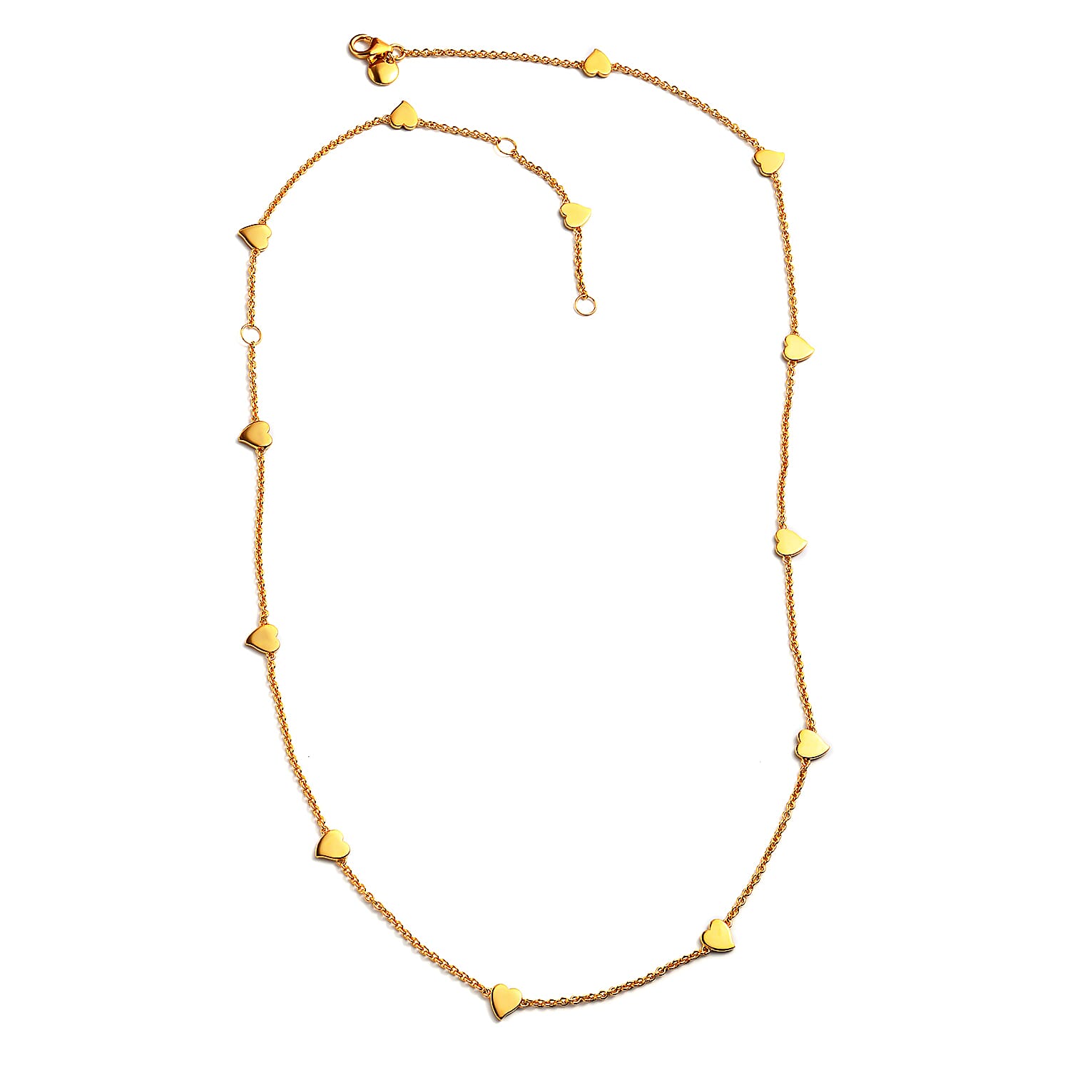 RACHEL GALLEY Yellow Gold Overlay Sterling Silver Necklace (Size 26),  Silver Wt.12.27 Gms. 3862336 0