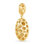 RACHEL GALLEY Yellow Gold Overlay Sterling Silver Pendant