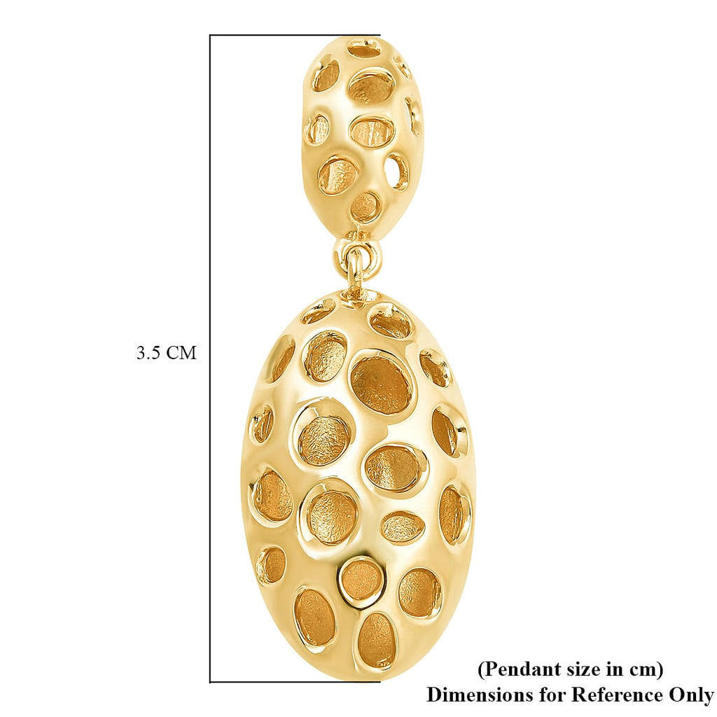 RACHEL GALLEY Yellow Gold Overlay Sterling Silver Pendant
