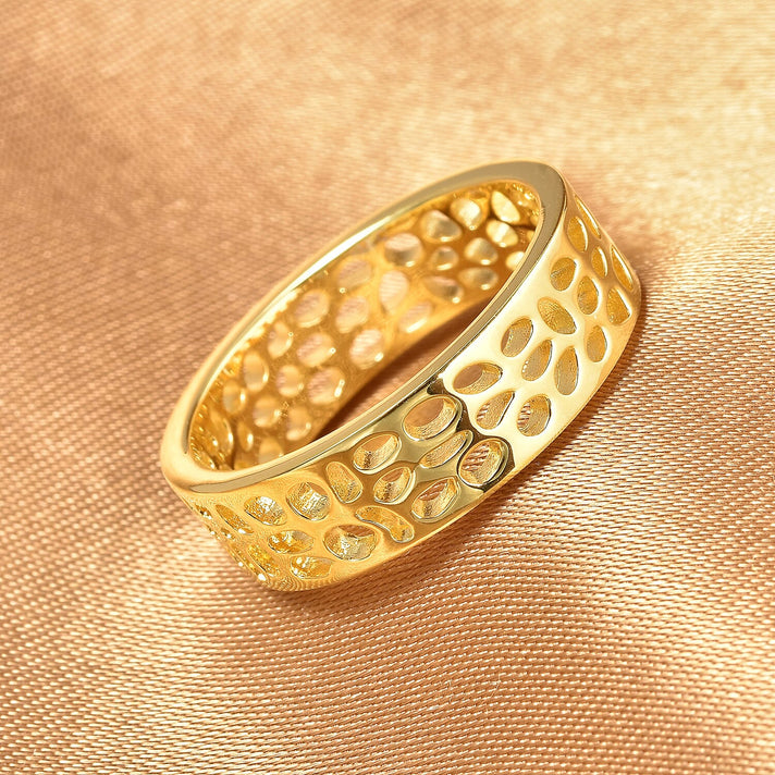RACHEL GALLEY Yellow Gold Plated  Sterling Silver Ring 2364531 2