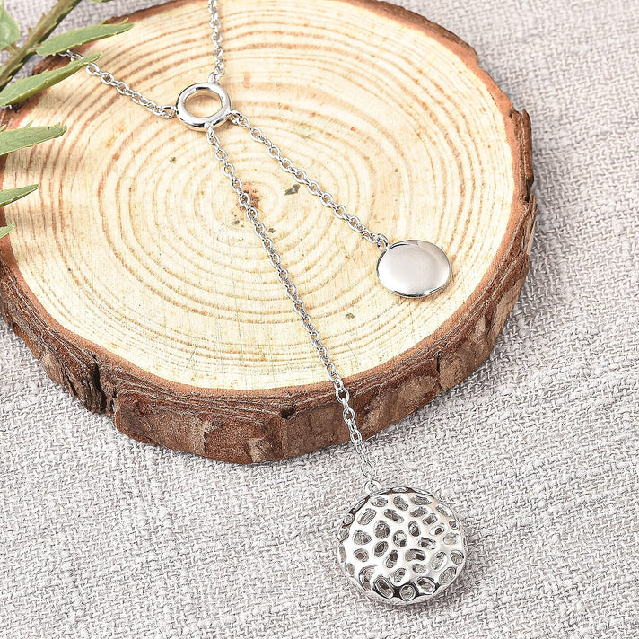 RACHEL GALLEY in Rhodium Overlay Sterling Silver Necklace (Size -18/24/30), Silver Wt 7.85 Gms 3881169 2