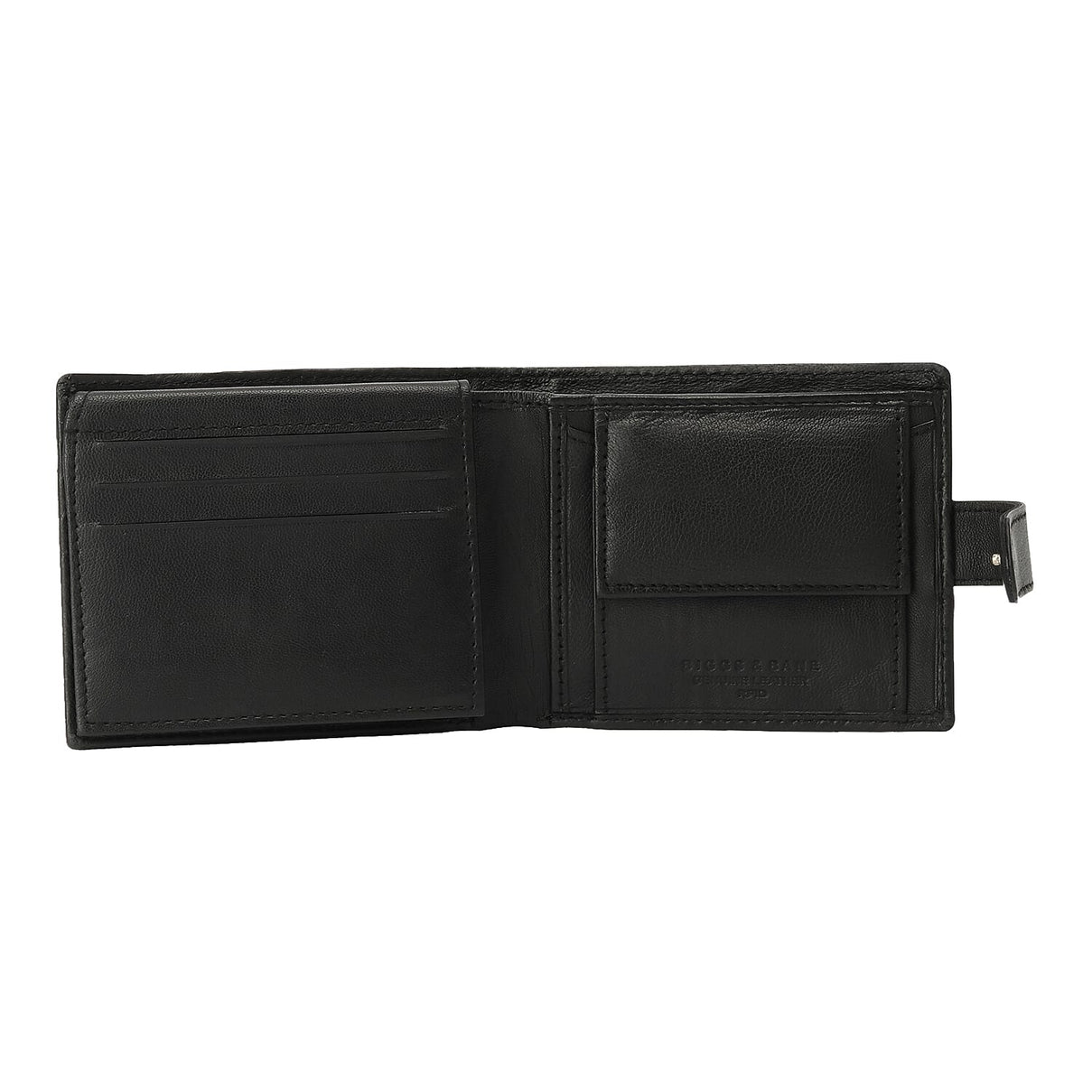 RFID Protected Leather Wallet - Black 8945667 1