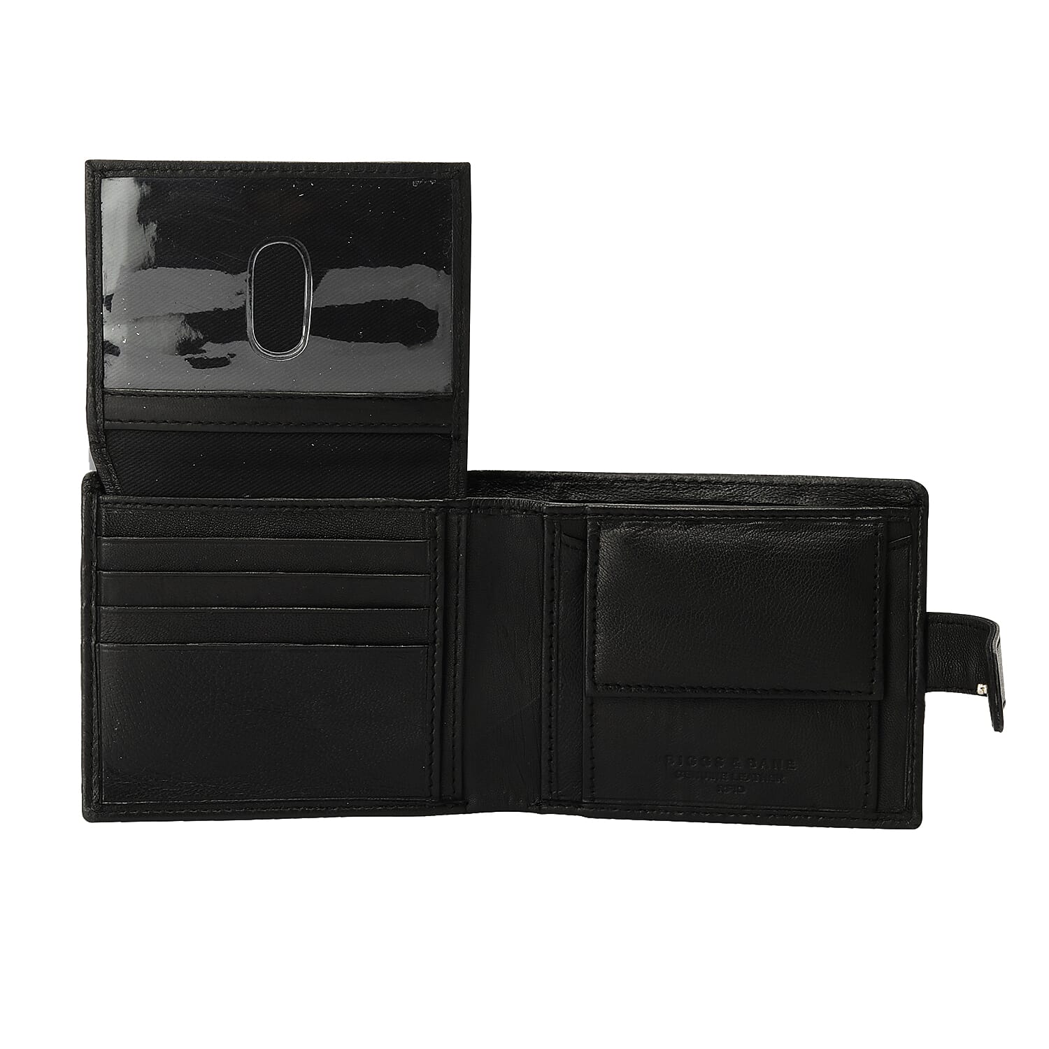 RFID Protected Leather Wallet - Black 8945667 2