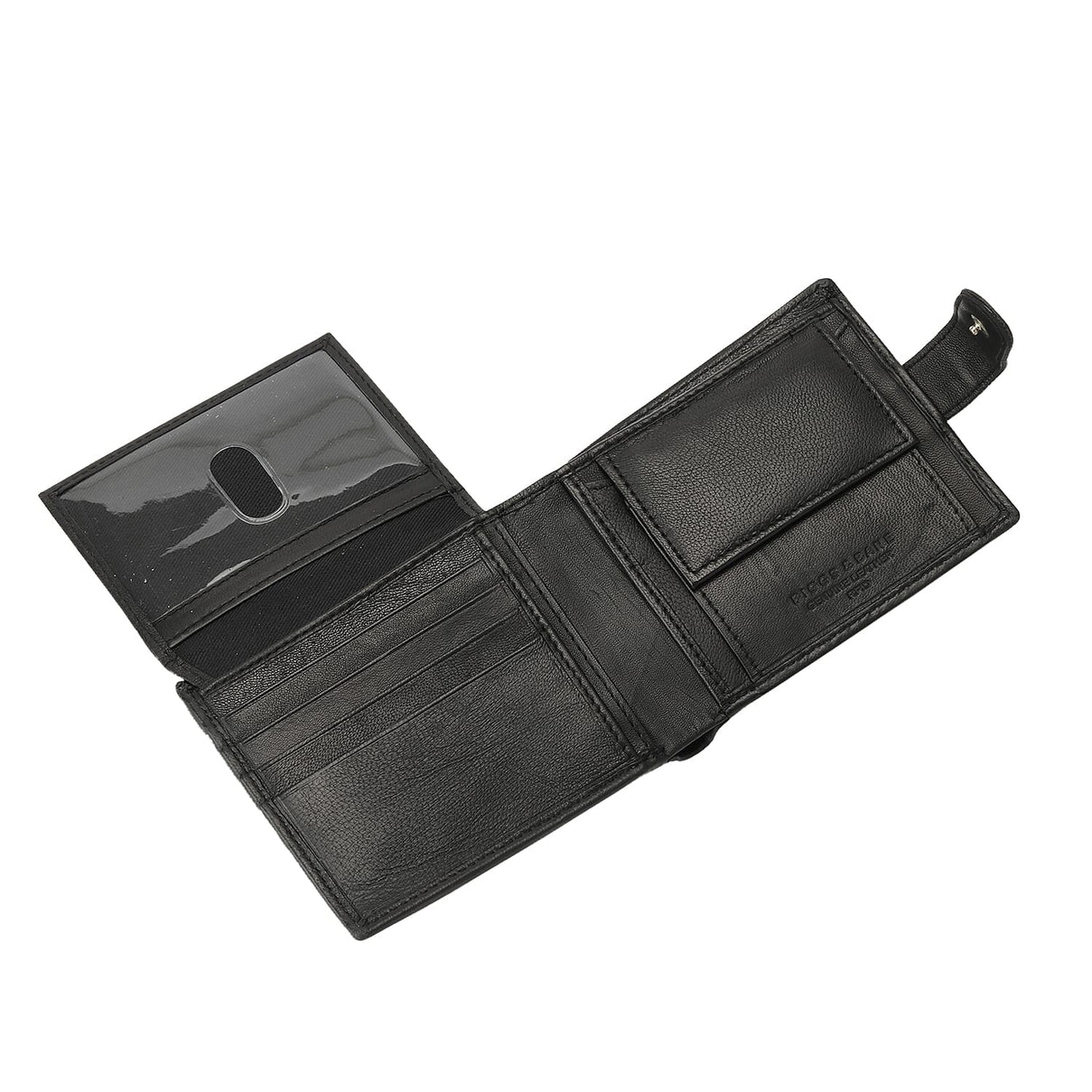 RFID Protected Leather Wallet - Black 8945667 3