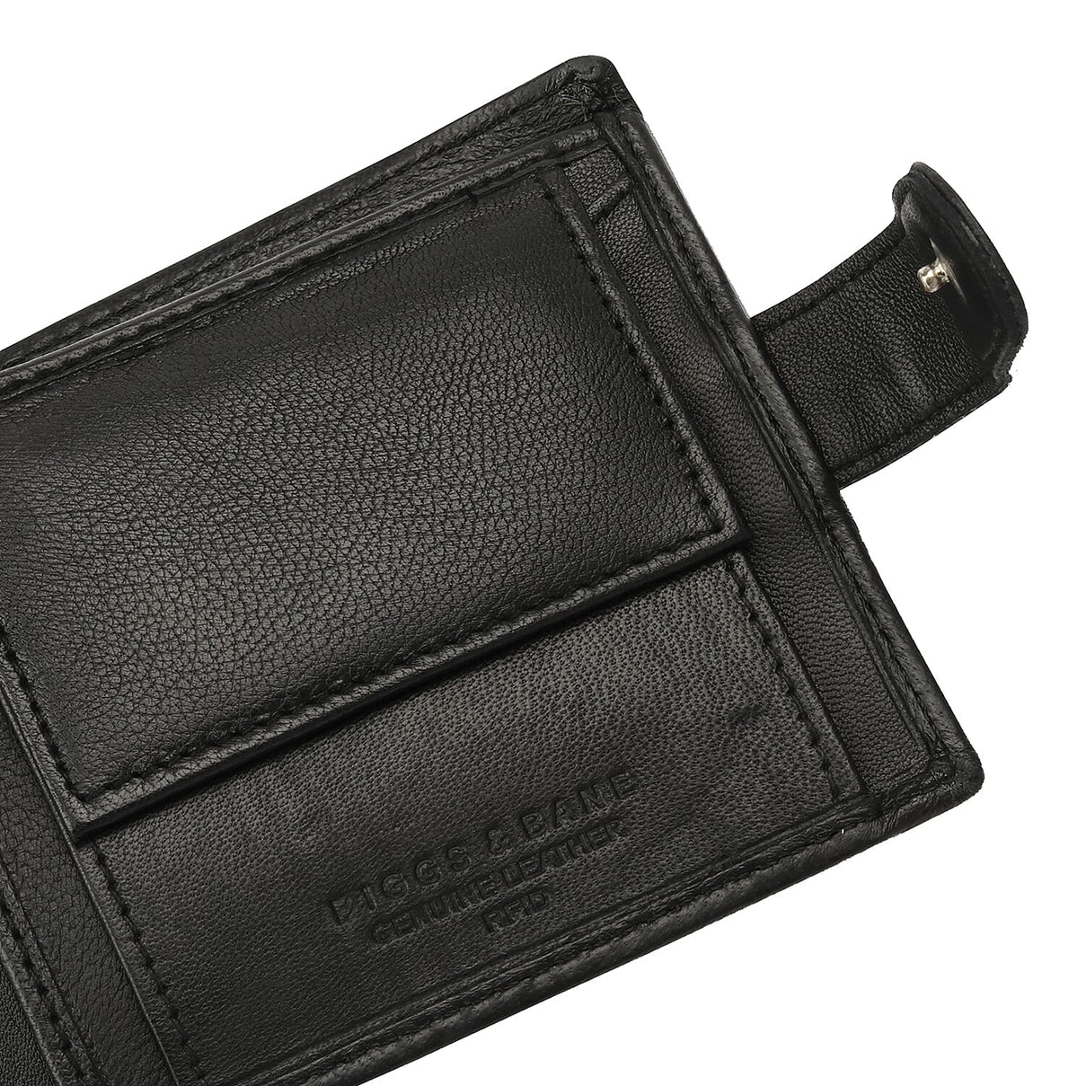 RFID Protected Leather Wallet - Black 8945667 5