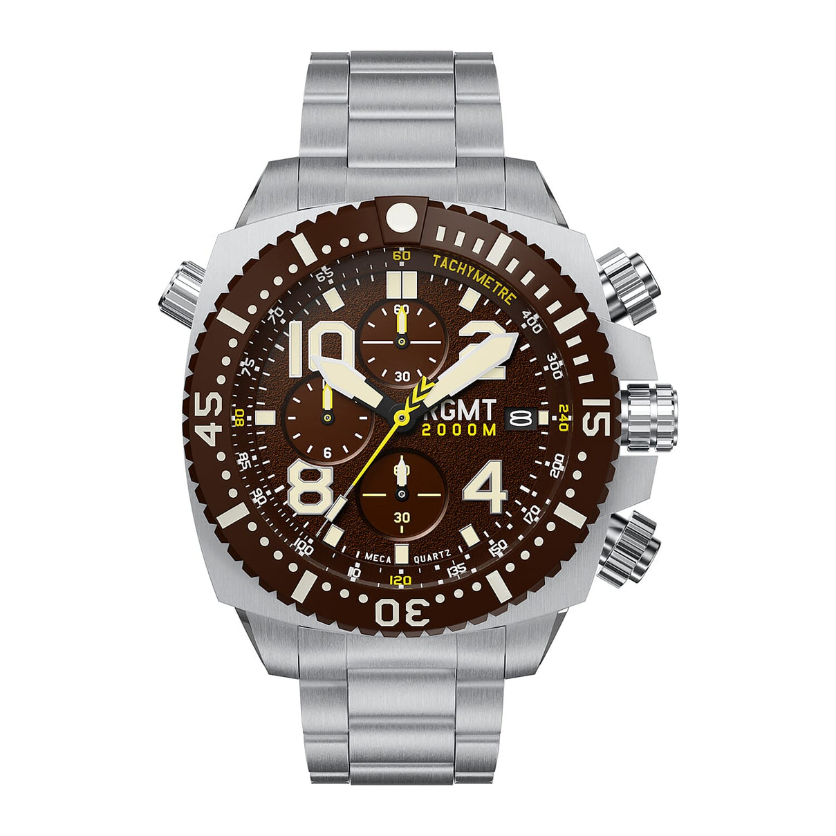 Thomas Earnshaw Japanese Mens Watch in Stainless Steel 7840810 0