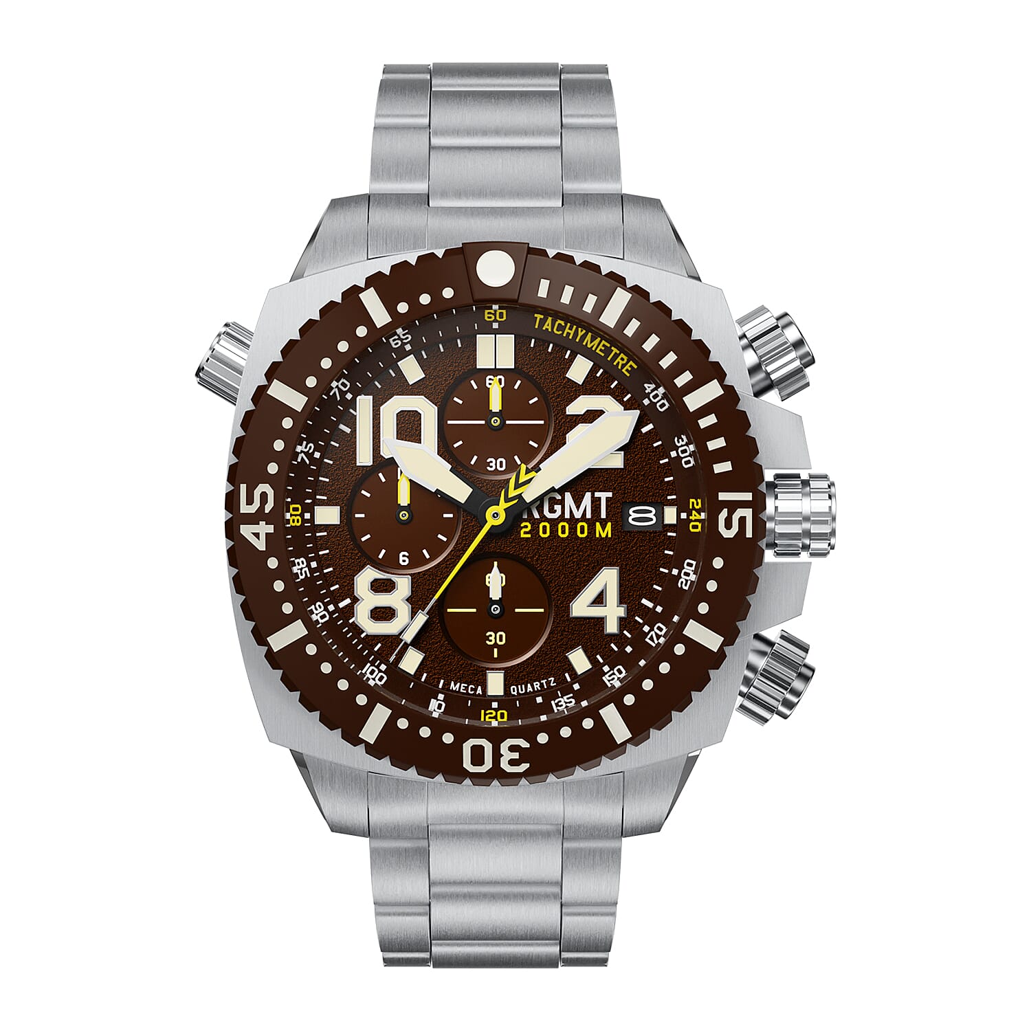 Thomas Earnshaw Japanese Mens Watch in Stainless Steel 7840810 0