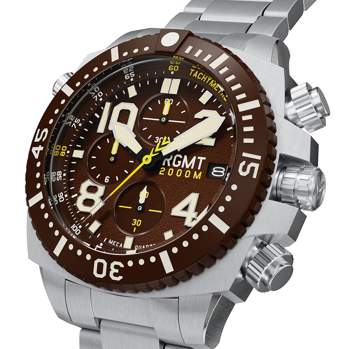 Thomas Earnshaw Japanese Mens Watch in Stainless Steel 7840810 1