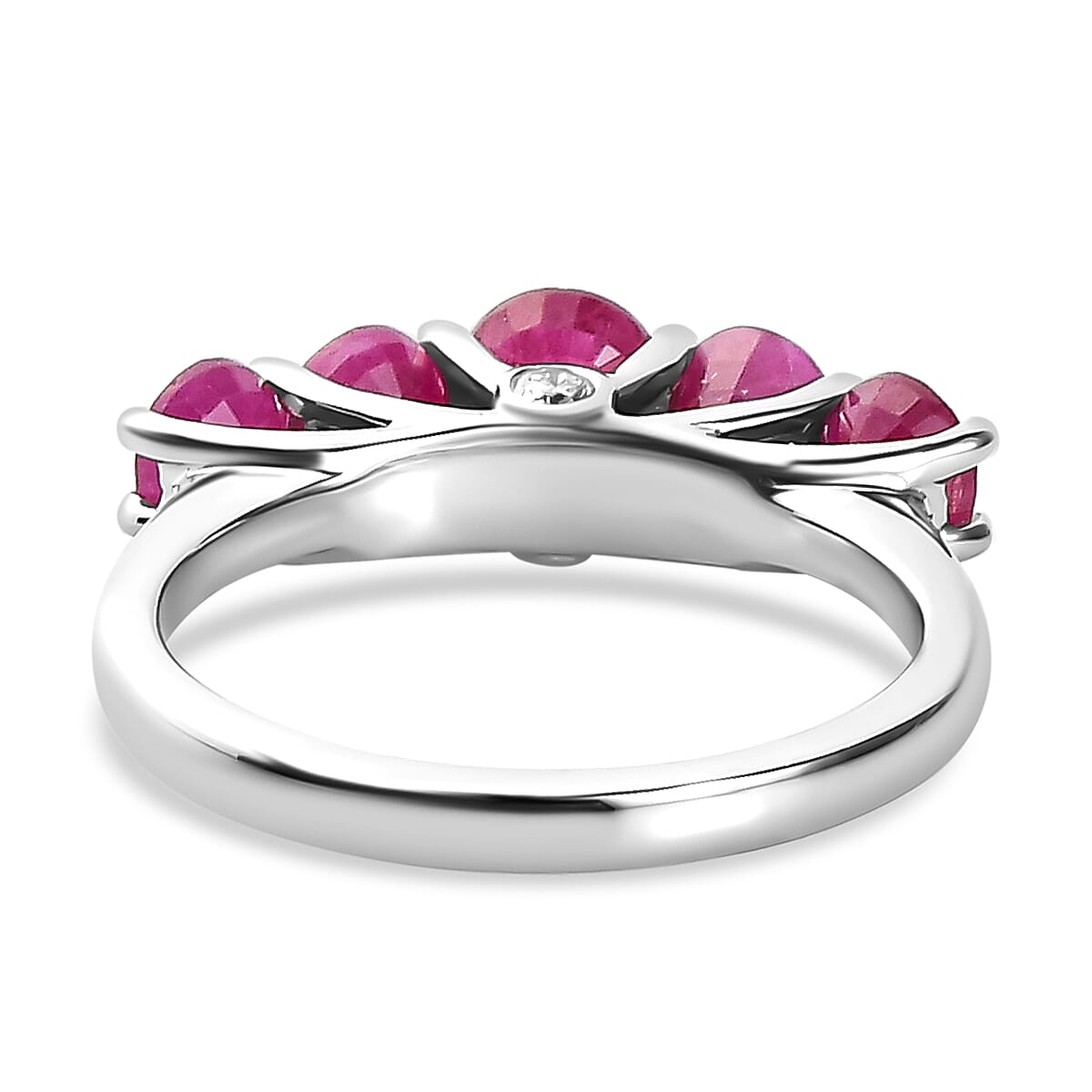 950 Platinum AAAA Ruby and Diamond (VS) Ring 7197080 9