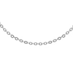 950 Platinum 1mm Trace Chain 16 Inch with Supreme Finish