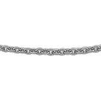 950 Platinum 1mm Trace Chain 16 Inch with Supreme Finish