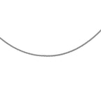 950 Platinum 1mm Trace Chain 16 Inch with Supreme Finish