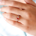 RHAPSODY 950 Platinum AAAA Songea Sapphire and Diamond (VS- E-F) Ring 1.10 Ct.
