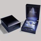 RHAPSODY 950 Platinum AAAA Tanzanite and Diamond (VS-E-F) Ring 2.75 Ct, Platinum Wt. 5.10 Gms