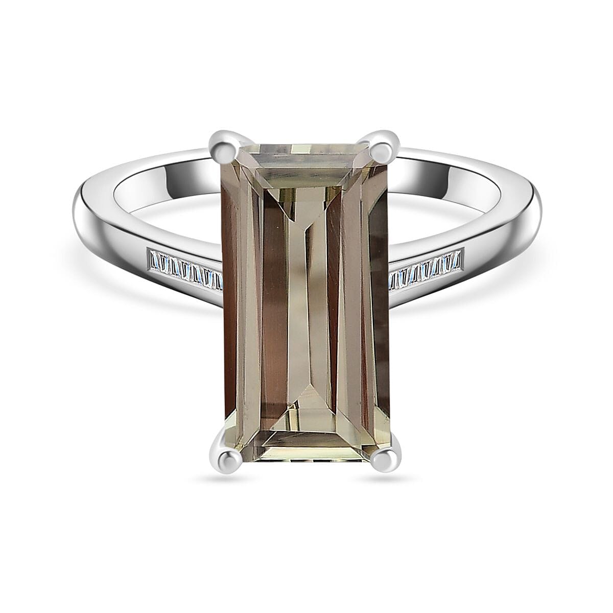 RHAPSODY 950 Platinum AAAA Turkizite (5.00 CT) and Diamond Ring 5.06 Ct 7727409 0