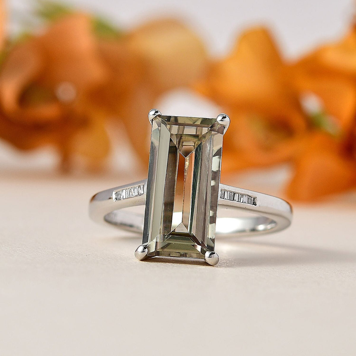RHAPSODY 950 Platinum AAAA Turkizite (5.00 CT) and Diamond Ring 5.06 Ct 7727409 1