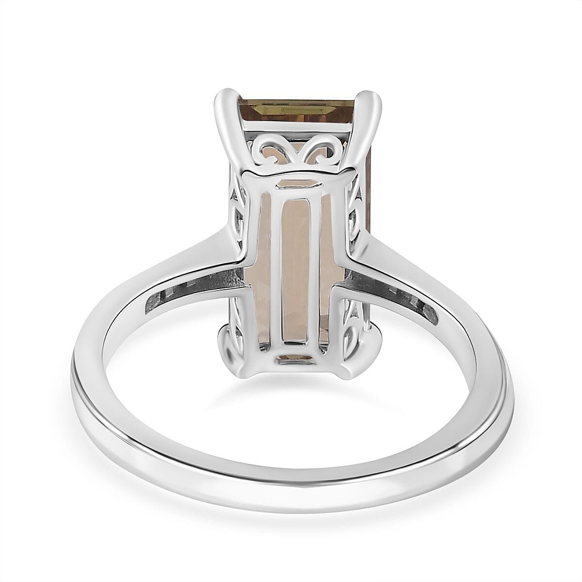 RHAPSODY 950 Platinum AAAA Turkizite (5.00 CT) and Diamond Ring 5.06 Ct 7727409 4