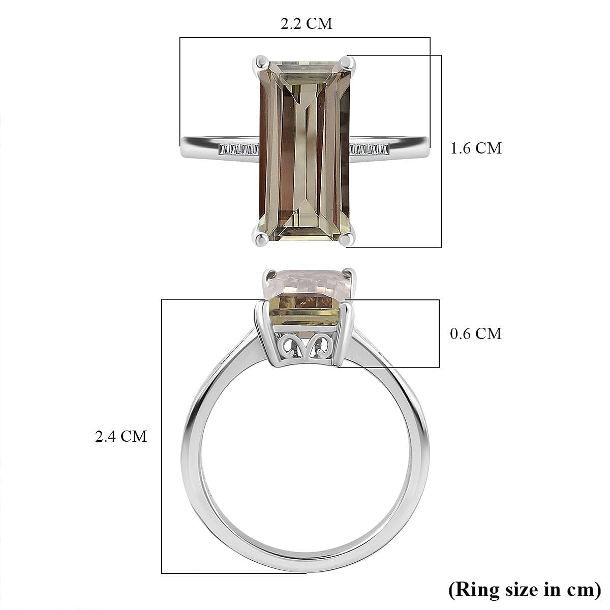 RHAPSODY 950 Platinum AAAA Turkizite (5.00 CT) and Diamond Ring 5.06 Ct 7727409 5