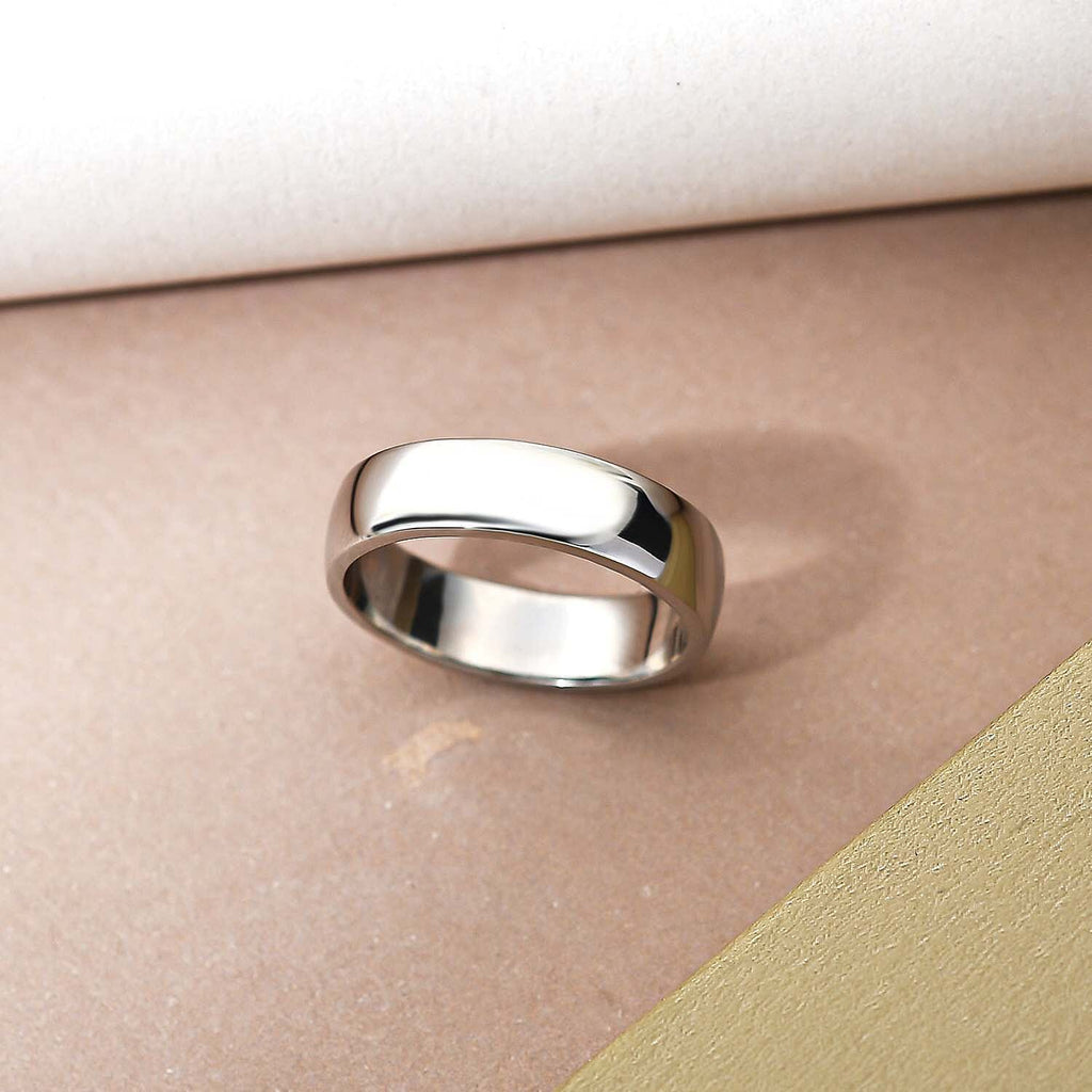 RHAPSODY The Eternity Collection - 950 Platinum Band Ring, Platinum Wt. 7.06 Gms.