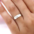 RHAPSODY The Eternity Collection - 950 Platinum Band Ring, Platinum Wt. 7.06 Gms.